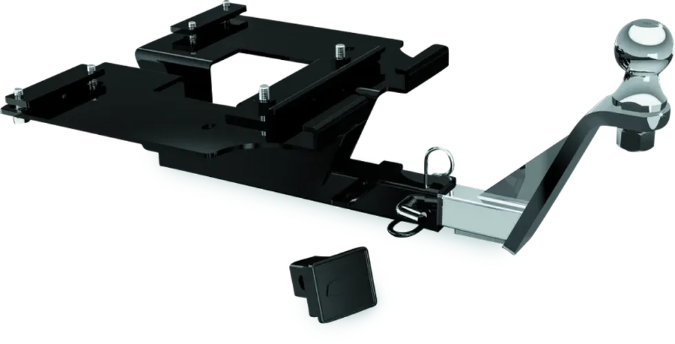 Kuryakyn Receiver Hitch  09-Up Trike Models - Side View