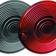 Load image into Gallery viewer, Kuryakyn Red Lenses For Flat Turn Signals