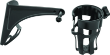 Load image into Gallery viewer, Kuryakyn Reflex Drink Holder-Passenger Mount Black - Main Product View