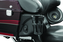 Load image into Gallery viewer, Kuryakyn Reflex Drink Holder-Passenger Mount Black - Side View