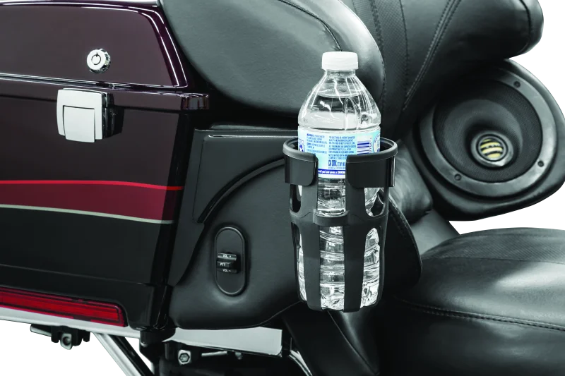 Kuryakyn Reflex Drink Holder-Passenger Mount Black - Detail View
