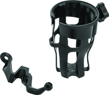 Load image into Gallery viewer, Kuryakyn Reflex Drink Holder-Passenger Mount Black - Main Product View