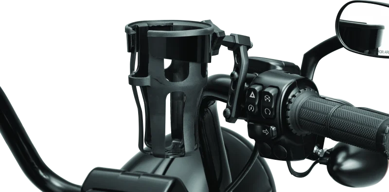 Kuryakyn Reflex Drink Holder-Perch Mount Black - Detail View