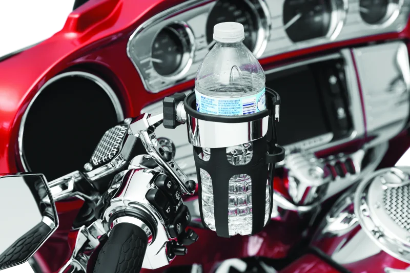 Kuryakyn Reflex Drink Holder-Perch Mount Chrome - Detail View