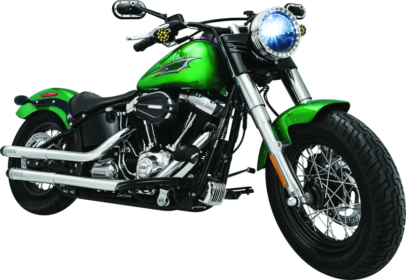 Kuryakyn Regulator Cover  01-17 Softail Chrome - Back View