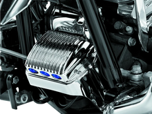 Load image into Gallery viewer, Kuryakyn Regulator Cover 97-11 Touring Chrome - Side View