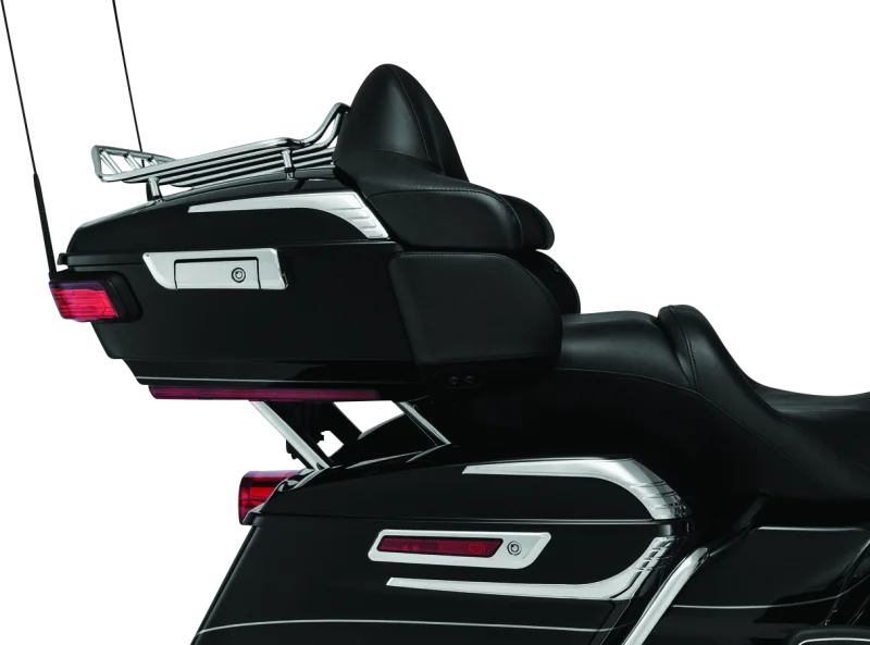 Kuryakyn Relocator For Tour-Pak 14-Up Touring Models Black - Back View