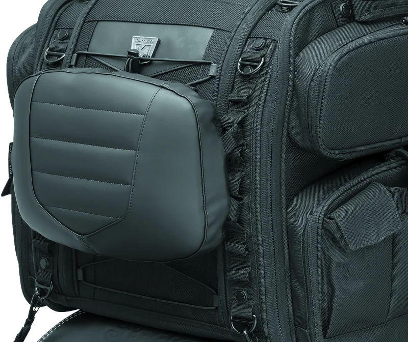 Kuryakyn Removable Luggage Backrest Pad - Side View