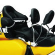 Load image into Gallery viewer, Kuryakyn Rider Backrest Honda GL1800 01-10 Models Chrome - Main Product View