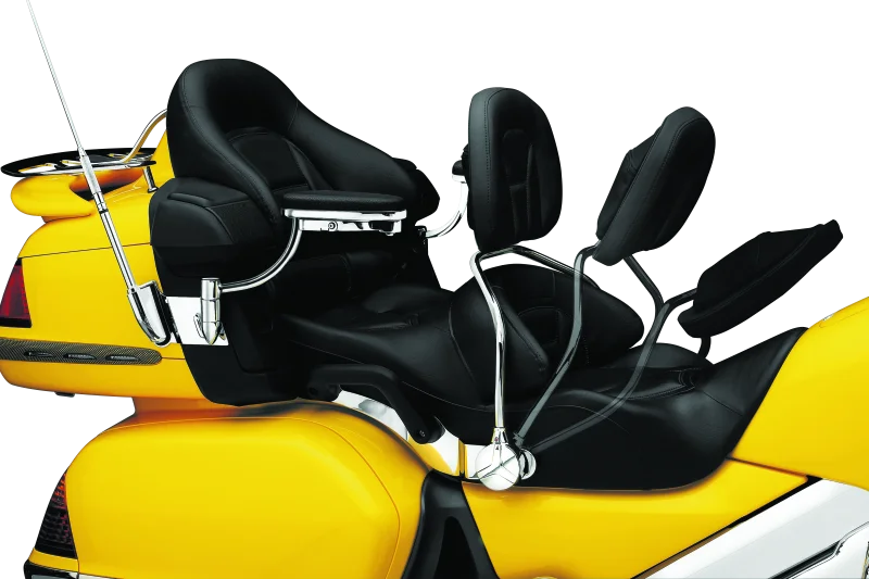 Kuryakyn Rider Backrest Honda GL1800 01-10 Models Chrome - Main Product View
