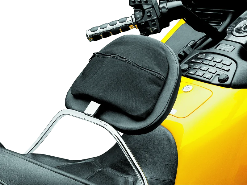 Kuryakyn Rider Backrest Honda GL1800 01-10 Models Chrome - Side View
