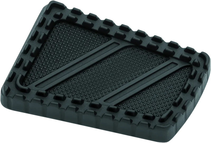 Kuryakyn Riot Brake Pedal Pad FL Models Satin Black - Main Product View