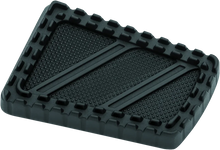 Load image into Gallery viewer, Kuryakyn Riot Brake Pedal Pad FL Models Satin Black - Main Product View