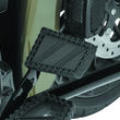 Load image into Gallery viewer, Kuryakyn Riot Brake Pedal Pad FL Models Satin Black - Installation View
