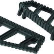 Load image into Gallery viewer, Kuryakyn Riot Floorboards Satin Black - Main Product View