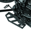 Load image into Gallery viewer, Kuryakyn Riot Floorboards Satin Black - Side View