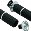 Load image into Gallery viewer, Kuryakyn Riot Grips Scout Silver - Main Product View
