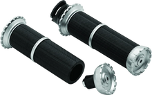 Load image into Gallery viewer, Kuryakyn Riot Grips Scout Silver - Main Product View