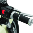 Load image into Gallery viewer, Kuryakyn Riot Grips Scout Silver - Side View