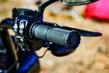 Load image into Gallery viewer, Kuryakyn Riot Grips Throttle-By-Wire Satin Black - Side View