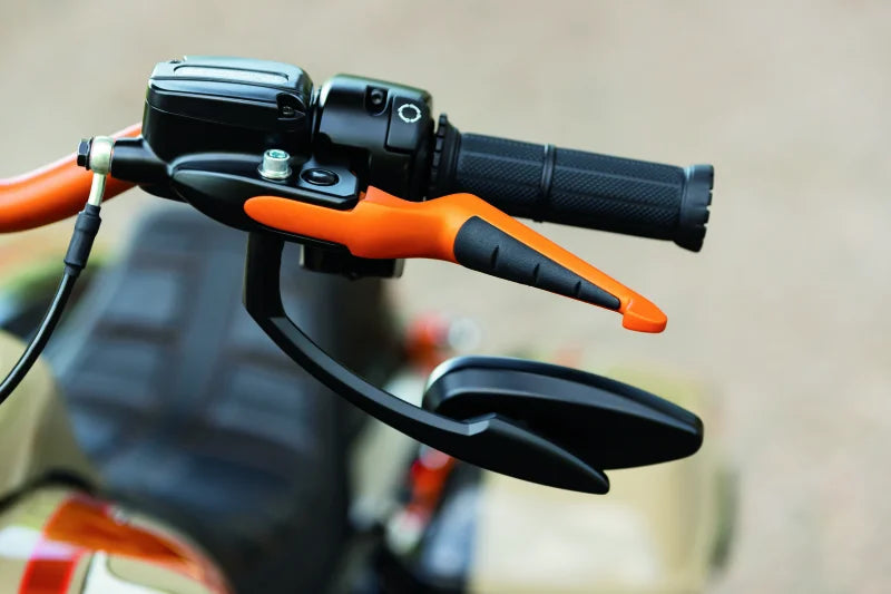 Kuryakyn Riot Grips Throttle-By-Wire Satin Black - Installation View