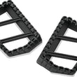 Load image into Gallery viewer, Kuryakyn Riot Mini Boards Without Adaptor Satin Black - Main Product View