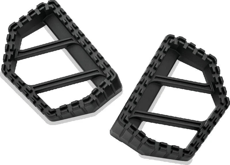 Kuryakyn Riot Mini Boards Without Adaptor Satin Black - Main Product View
