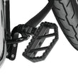 Load image into Gallery viewer, Kuryakyn Riot Mini Boards Without Adaptor Satin Black - Side View