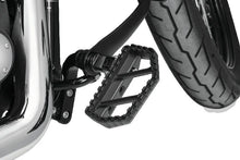 Load image into Gallery viewer, Kuryakyn Riot Mini Boards Without Adaptor Satin Black - Side View