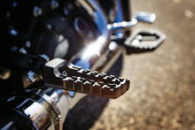 Load image into Gallery viewer, Kuryakyn Riot Pegs Without Adaptor Satin Black - Side View