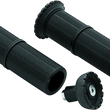 Load image into Gallery viewer, Kuryakyn Riot Universal Grips 7/8in Satin Black