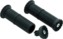 Load image into Gallery viewer, Kuryakyn Riot Universal Grips 7/8in Satin Black