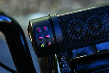 Load image into Gallery viewer, Kuryakyn Road Thunder Plus Sound Bar Satin Black - Side View
