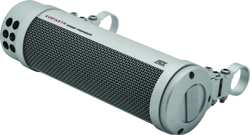 Kuryakyn Road Thunder Plus Sound Bar Satin Silver - Main Product View