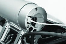 Load image into Gallery viewer, Kuryakyn Road Thunder Plus Sound Bar Satin Silver - Back View