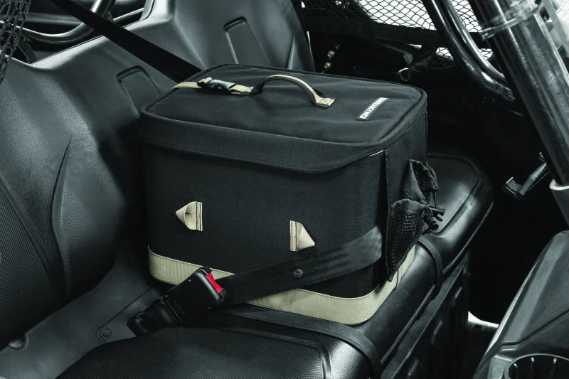 Kuryakyn SXS Seat Console With Cooler Black - Installation View