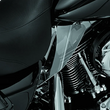 Load image into Gallery viewer, Kuryakyn Saddle Shields Heat Deflectors 08 Touring Smoke
