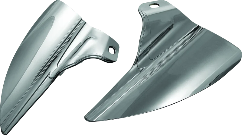 Kuryakyn Saddle Shields Heat Deflectors 09-Up Touring Smoke - Main Product View
