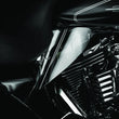 Load image into Gallery viewer, Kuryakyn Saddle Shields Heat Deflectors 09-Up Touring Smoke - Back View