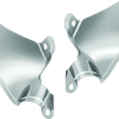 Load image into Gallery viewer, Kuryakyn Saddle Shields Heat Deflectors 18-Up Softail Models Smoke - Main Product View