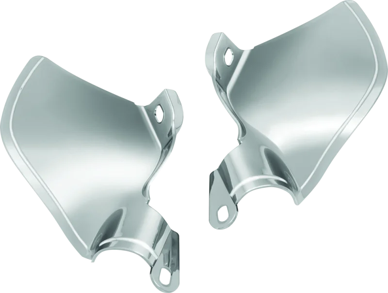 Kuryakyn Saddle Shields Heat Deflectors 18-Up Softail Models Smoke - Main Product View