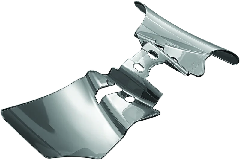 Kuryakyn Saddle Shields Heat Deflectors 99-17 Dyna Models Smoke - Main Product View