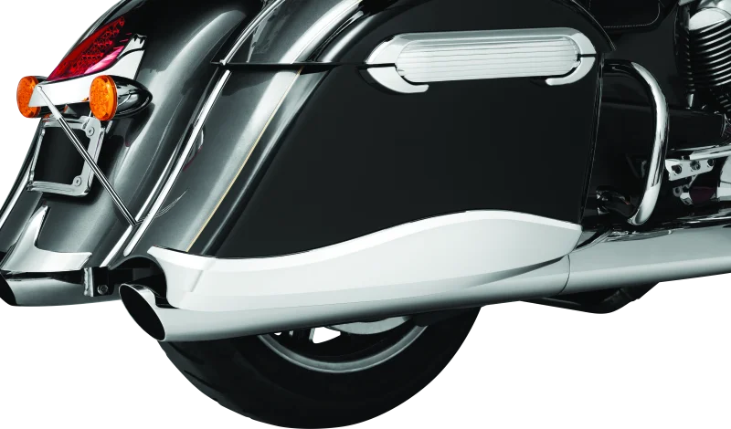 Kuryakyn Saddlebag Accents Chrome - Side View