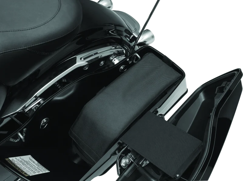 Kuryakyn Saddlebag Cooler Black - Back View