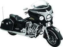 Load image into Gallery viewer, Kuryakyn Saddlebag Top Trim Indian Chrome - Side View