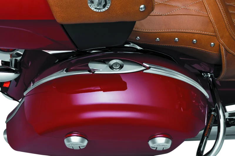 Kuryakyn Saddlebag Top Trim Indian Chrome - Additional View 6