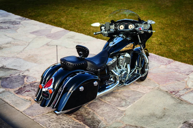 Kuryakyn Saddlebag Top Trim Indian Chrome - Additional View 7