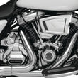 Load image into Gallery viewer, Kuryakyn Servo Cover Milwaukee-8 With Kuryakyn Air Cleaners Black - Side View