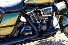 Load image into Gallery viewer, Kuryakyn Servo Cover Milwaukee-8 With Kuryakyn Air Cleaners Chrome - Side View