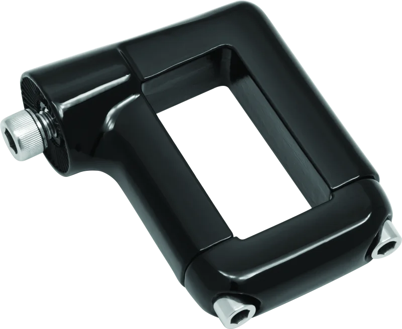 Kuryakyn Side Mount License Plate Clamp Black